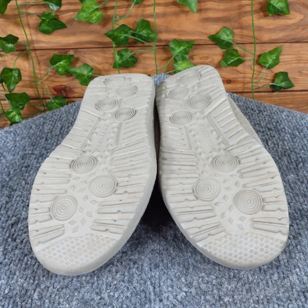 Skechers Melson-Raymon Kids‎ Textile Slip-On Casual Shoes Size 3 Beige Comfort